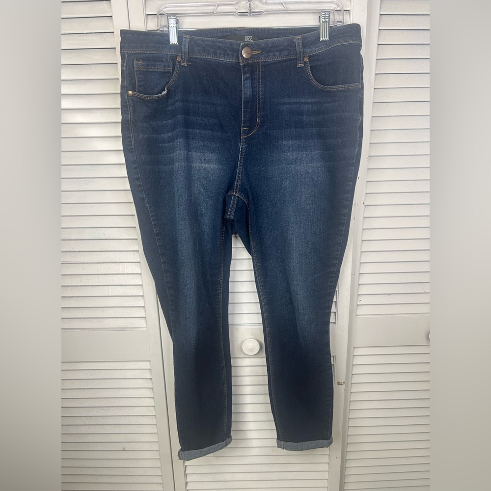 1822 Adrianna Women's Blue Jeans Size‎ 18W
